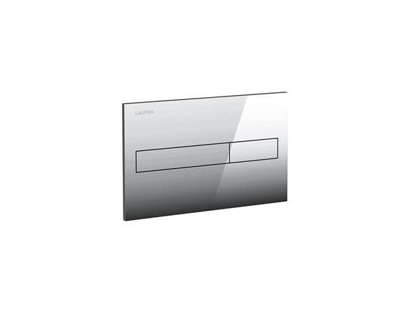 Laufen spolplatta AW1 dubbelspolning krom