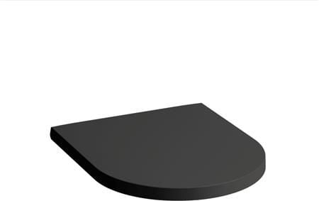 Kartell Laufen toiletsæde softclose og quick release, sort