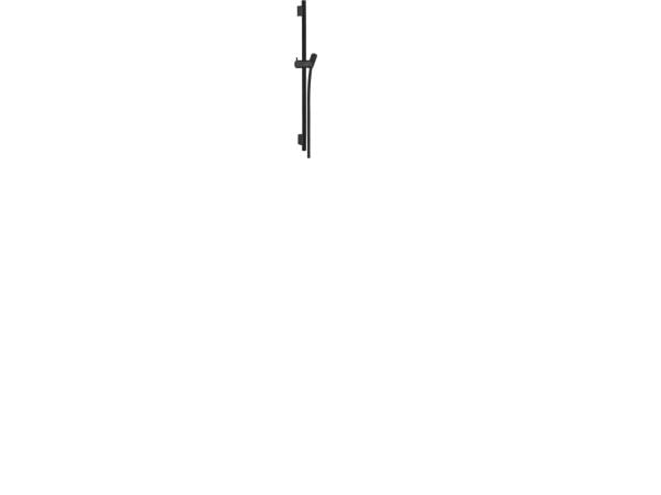 HG Unica'S Puro skyvestang - 65 cm med dusjslange 160 cm, Matt sort
