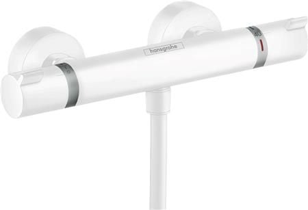 HansGrohe Ecostat Comfort termostatarmatur i mat hvid