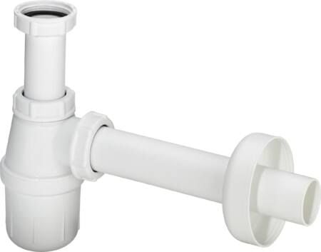 VIEGA Pungvandlås 1 1/4" hvid til bidet med afløsrør