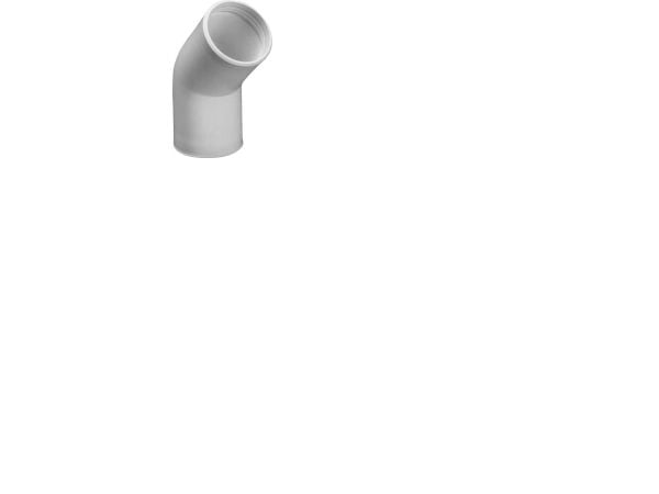 Bøjning Nolato hvid 32mm 45gr m/gummitæt