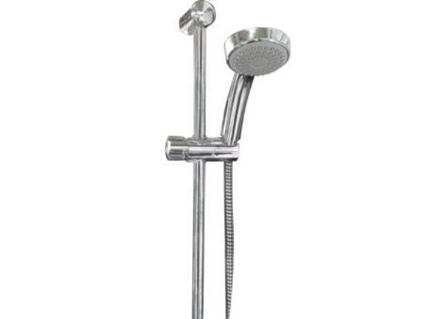 Børma Idealrain 80 Brusersæt* - krom 8Lmin 1500 metalfl. brusesl. 600 stang faste besl. 8mm
