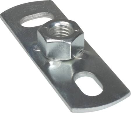 WALRAVEN Peruslaippa / pussihitsattu M10 mutteri80x25mm materiaali=3 mmRuostumaton teräs
