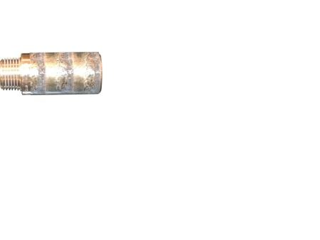 1/2" x 25 mm Haneforlænger Rødgods Silicium Bronze