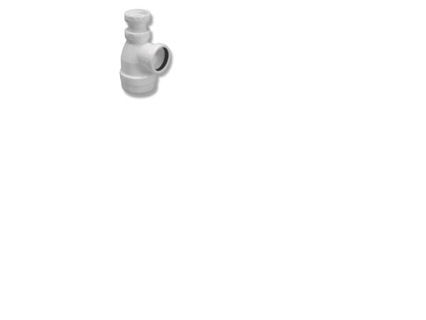 Purus Pungvandlås 1.1/4 X1.1/4 - Hvid Plast Nolato 50046