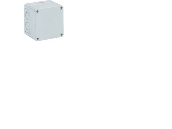 Montagebox PS99-8 94 x 94 x 81 mm IP 66, grå RAL 7035