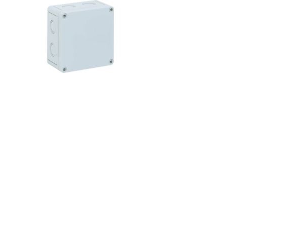 Montagebox TK PS 1313-7-m (B x H x D) 130 x 130 x 75 mm IP 66 - grå RAL 7035