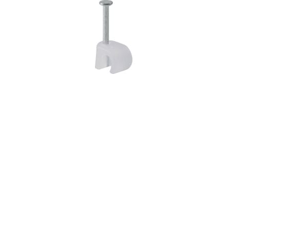 Clips rund 5-7mm natursøm 20mm - (100 stk.) Clips rund 5-7mm natursøm 20mm - (100 stk.)