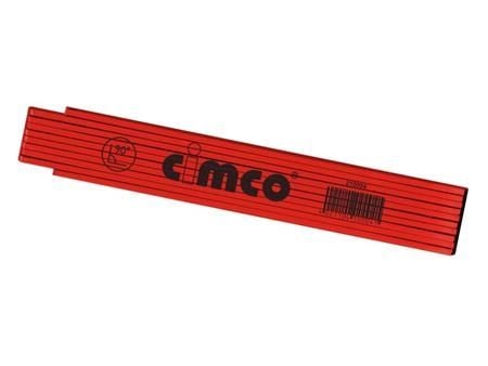 Cimco 210004, Tre, Svart, Hvit, Metrisk, mm/mm, 2 m Cimco 210004, Tre, Svart, Hvit, Metrisk, mm/mm, 2 m