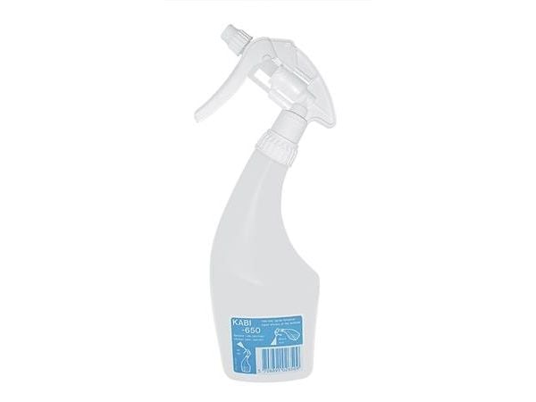 Super-sprayer Maxi 0,65L KA650 - Ass gul/hvid beh. m/ass. rød/hvid & blå/hvid sprayhvd.