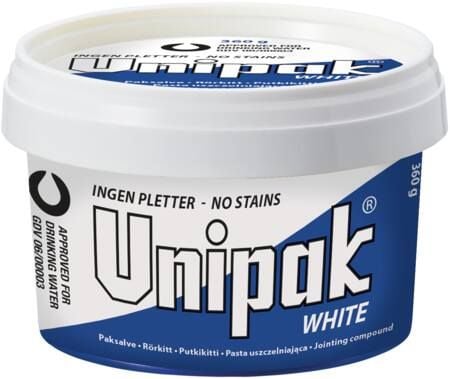 Unipak White paksal.360g.bøtte - Godkendt til drikkevand iht.: GDV06/00003