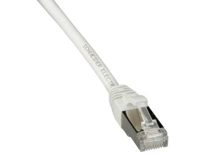 SCHNEIDER ELECTRIC ACTASSI-KABEL KAT.6A S/FTP 28AWG 2,0M HVIT