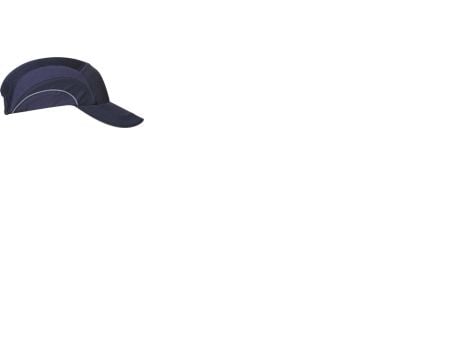 OTTO SCHACHNER Bump Cap i blå farve. Kan ikke benyttes som sikkerhedshjelm.
