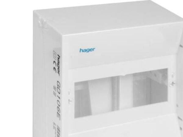 Täcklock Gamma 6-modul med PE-kabelklämma GD106E