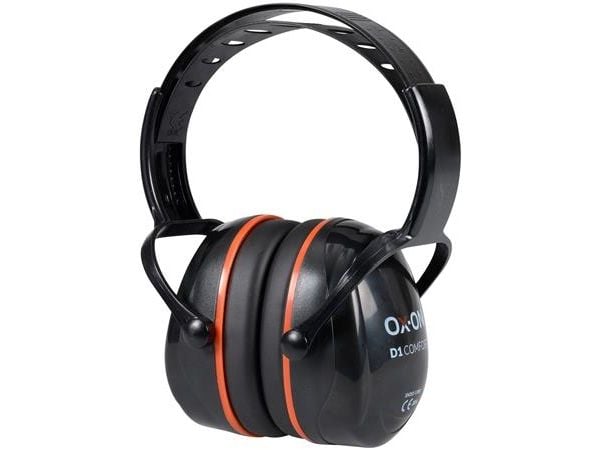 OX-ON Høreværn D1 Comfort. Dæmpningsværdi (SNR værdi) på 31 dB. Højfrekvens: 36 dB Middelfrekvens: 28 dB Lavfrekvens: 20 dB