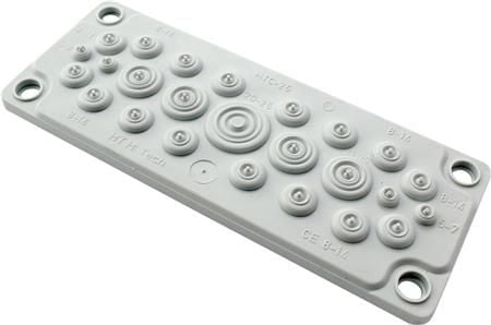 CUBIC Gummi multifläns MC25