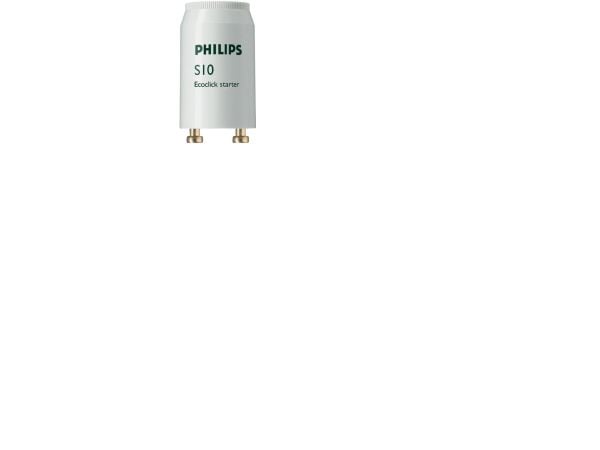Philips S10 4-65W SIN 220-240V WH, Lampun käynnistin, valkoinen, 1 kpl, 65 W, 220 - 240 V, 21,5 mm