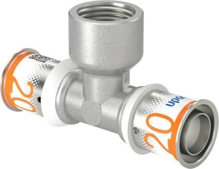 MLC pres T-stk mf. 20-1/2-20 - til gulvvarme- og brugsvand- og radiatorsystemer