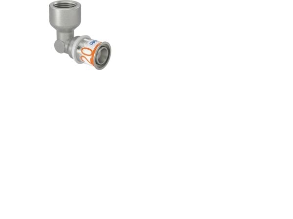 Uponor S-Press PLUS presvinkel 90° muffe/muffe 20 mm x 12"