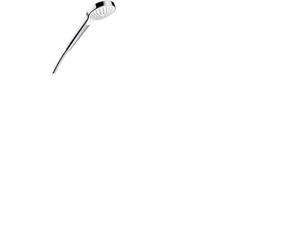 HansGrohe Croma Select S Vario håndbruser 3 stråler krom/hvid