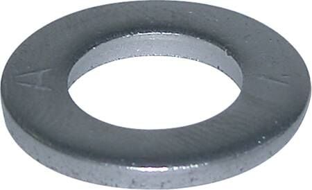 ITW FASTNERS Skive M8 DIN 125 Avarmforzinketindvendig 8,4 mmudvendig 16 mm - (200 stk.)