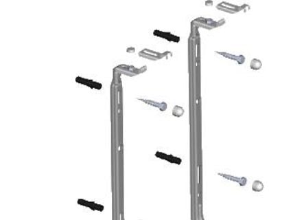 Thermrad-jousikannatin 300 mm:n korkeudelle.