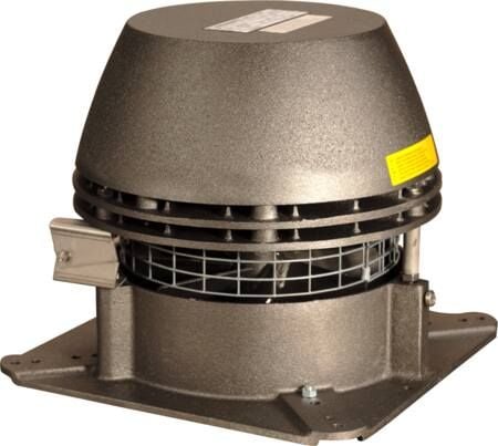 EXODRAFT röksug RS 009 4-1 med horisontell utblåsning, max. 1000 m³/h vid 20°C, 1x230V, 0,3 A, 1400 rpm, IP54
