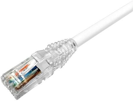 CommScope NETCONNECT - Koblingskabel - RJ-45 (hann) til RJ-45 (hann) - 2 m - UTP - CAT 6a - solid - hvit