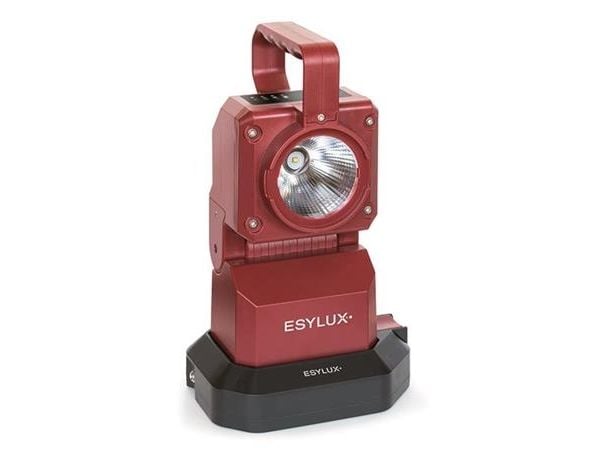 Esylux SLP-2 håndspotlight EN10050015 LED 4h/8h IP54 m. nødlys + lader