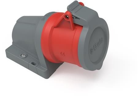 CEE INNOLINQ Seinäpistorasia H6 400V 32A 5-napainen, leveys x korkeus 94x92 mm, yläosa M25, pikaliitin, IP 54 Polyamidi CEE INNOLINQ Seinäpistorasia H6 400V 32A 5-napainen, leveys x korkeus 94x92 mm, yläosa M25, pikaliitin, IP 54 Polyamidi