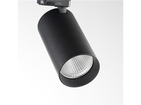Turno 27W 2842LM 4000K CRI90 Diffuusiokulma 40° DALI Black Rail spot 3F GAC600