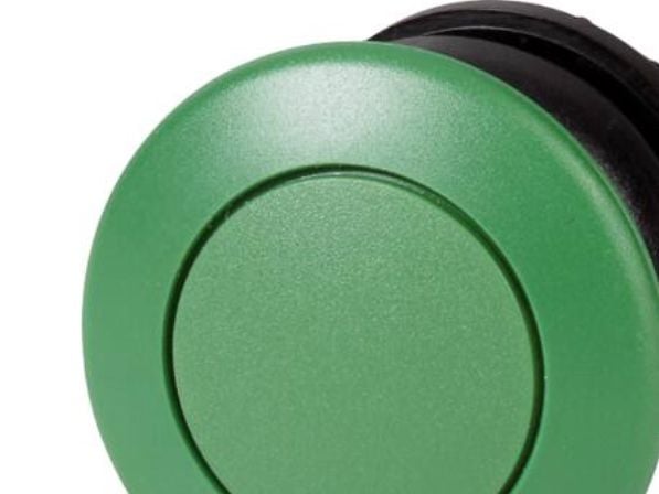 Eaton svamptryckknapp grön med självtillbakagång M22S-DP-G (216717)