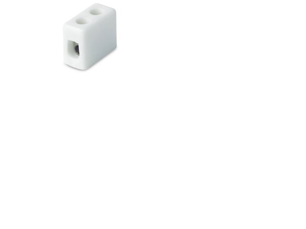 Kruunupistorasia posliini1P16 mm² kxsxs: 23,0x15,0x30,0