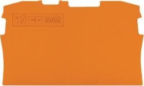 Wago 2002-1292, puristimen suojus, oranssi, 0,8 mm, 48,5 mm, 28,4 mm, 1,19 g