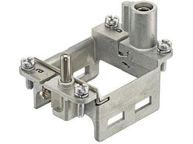 Harting gångjärnsram för 2 moduler märkning A-B Han Modular 09140060371
