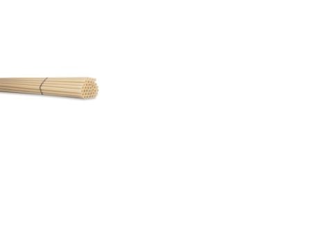 Plastrør stiv, PVC 20 mm (3/4") gul/hvid 3 meter - (3 meter)