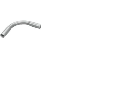 DIETZEL 90° böjning för halogenfria plaströr 40 mm HFSB (1½") ljusgrå