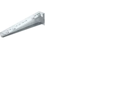 Konsol med flänslängd 110 mm för OBO gallerkabelbricka inkl. bultsats M10 x 25 elförzinkad
