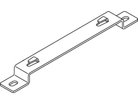 OBO väggfäste HxB: 20x50 mm elförzinkat OBO väggfäste HxB: 20x50 mm elförzinkat
