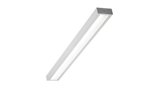 EIKU påbyg 32W 3300lm, 4000K CRI 80-89, MPO, 1195x125mm, Ikke dæmpbar, DIP switch: 21W/2200, 26W/2700, 32W/3300, 38W/3800, Hvid.