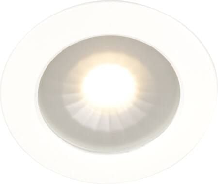 LED-Minidownlight 1202 12V Hvid 2700K, 290lm, 70°, 4,3W/827, 12V AC/DC, IP44, Hurtigklemmer i bagstykket PROFESSIONEL
