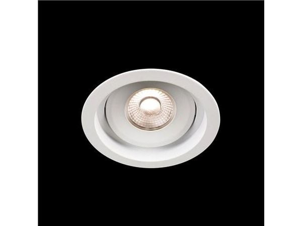 LED-downlight Level Quick ISO Hvid 3000K, 550 lm, Ra>90, 3SDCM, 36°, 6W, IP44. Fasedæmpbar driver inkluderet.