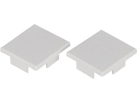 Endestykke Art High Alu 2 stk., til E-7504026 Profil Art High 2m Alu PROFESSIONEL