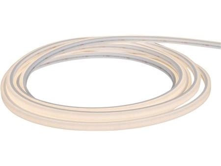 LED-strip Neon Mini 24 V IP67 3000 K 5 m, 160°, 10 W/m, 760 lm/m, Ra>80. Levetid L90 100.000 t. Leveres i 5 m.