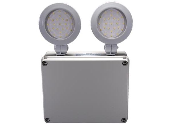 Way out LED panikbelysning 2x10W 2x800 lm IP65 batteribackup 3 h