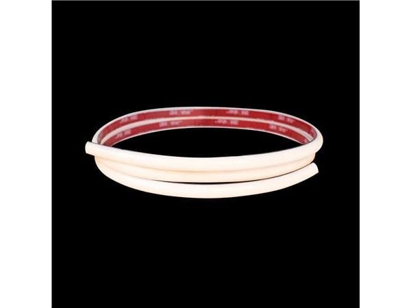 LEDstrip 24V Line IP67 Opal MidLum 2700K 5m, 10W/m, 750lm/m, 130° spredning, Ra>90. Line=Ingen synlige dioder. Leveres i 5m.