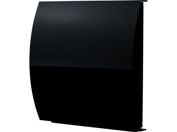 Komplett ytterväggsgaller, svart för ventilator RV50 version 2 (50536 och 50523) och Siku Sphere 160