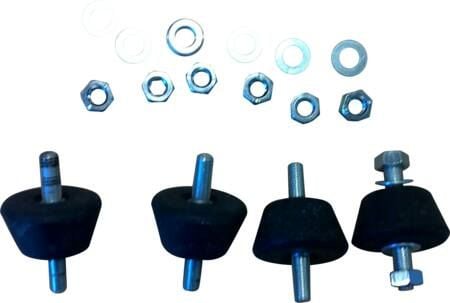 Vibrationsdæmpersæt 12 - 50 kg (4 STK)