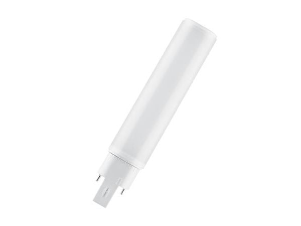 OSRAM DULUX D/E HF & AC Mains - LED-glödlampa - form: tubulär - glaserad finish - G24q-3 - 10 W (motsvarande 26 W) - klass E - svalt vitt ljus - 40...
